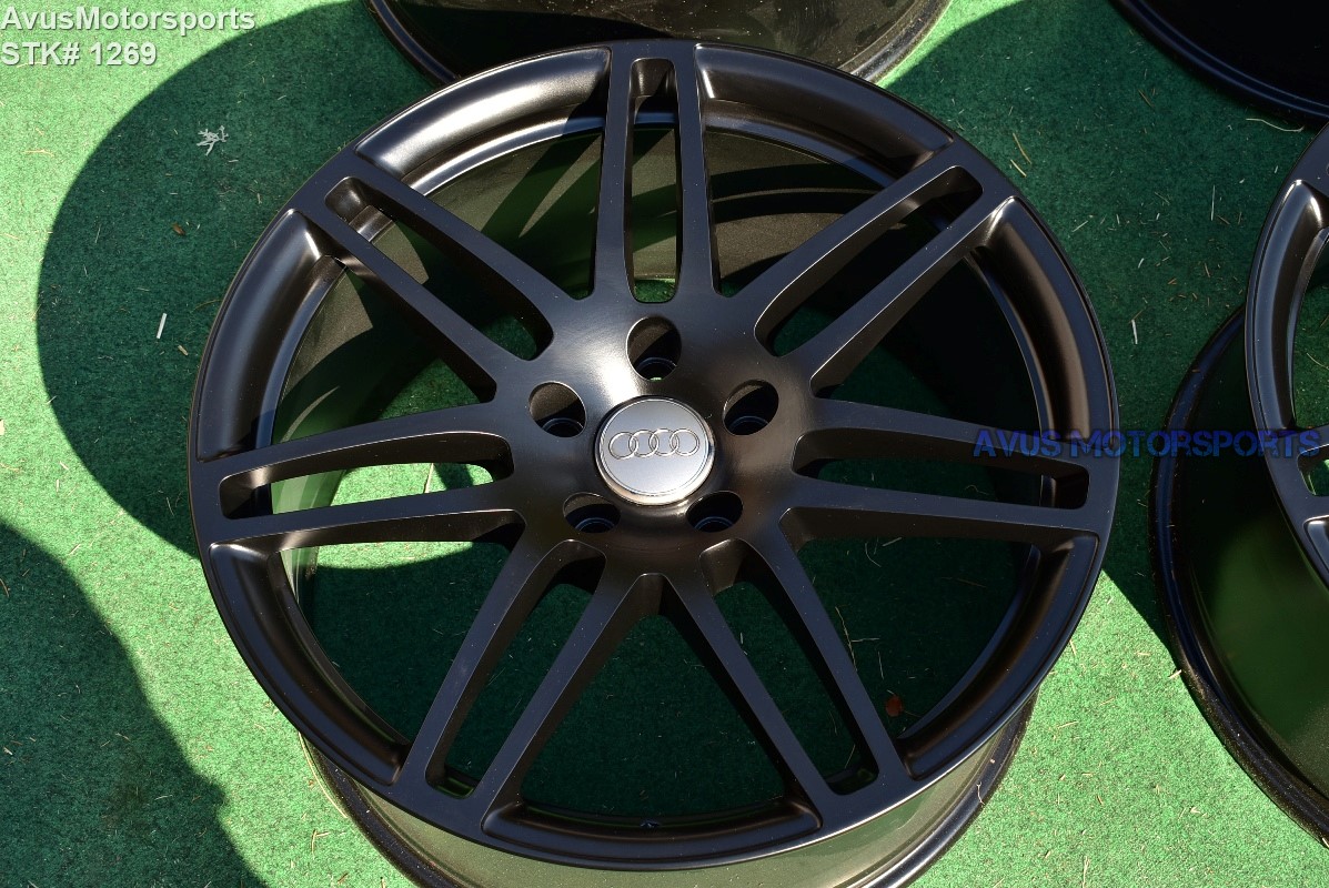 21" Audi Q7 SLine OEM Wheels Black