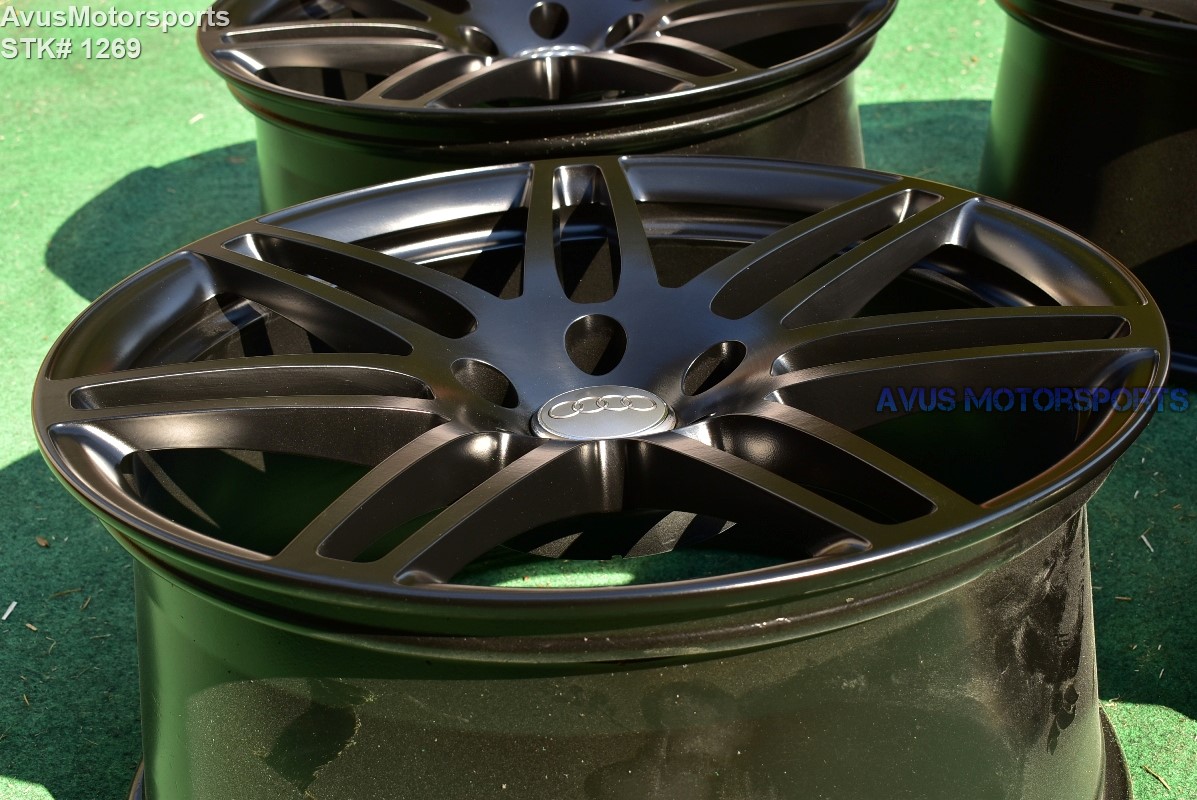 21" Audi Q7 SLine OEM Wheels Black