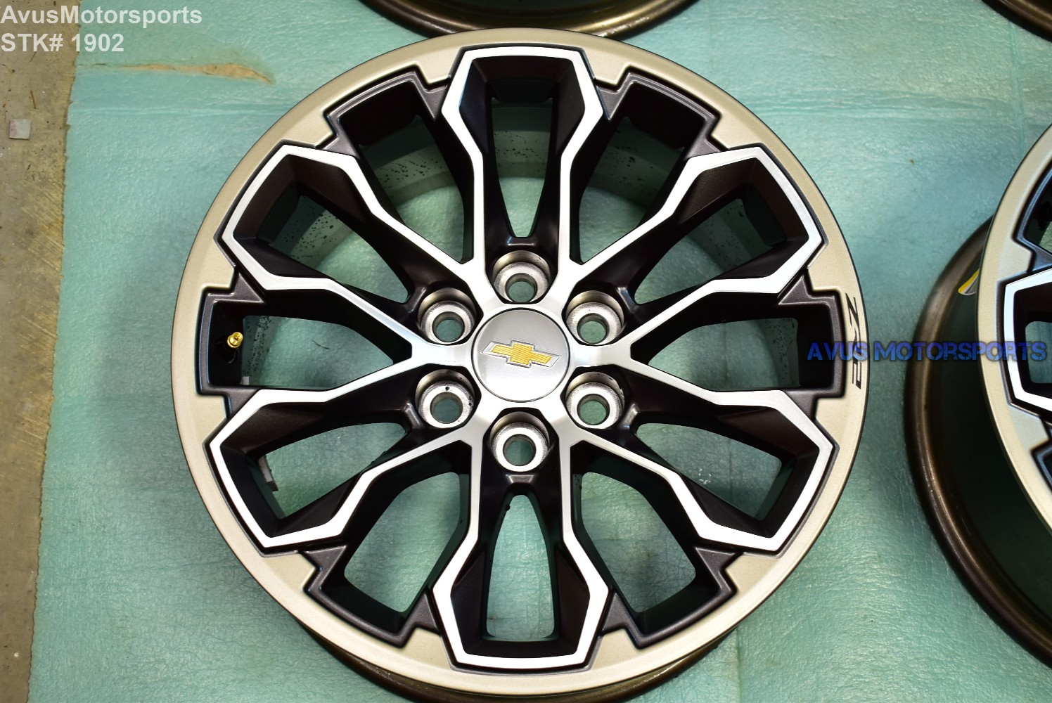 17" CHEVROLET COLORADO ZR2 OEM FACTORY WHEELS GMC CANYON 2018 2015 2016