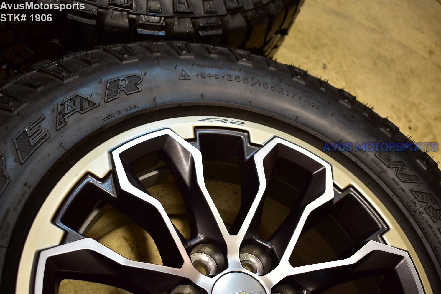 17" CHEVROLET COLORADO ZR2 OEM FACTORY WHEELS GMC CANYON Goodyear Duratrac Tires