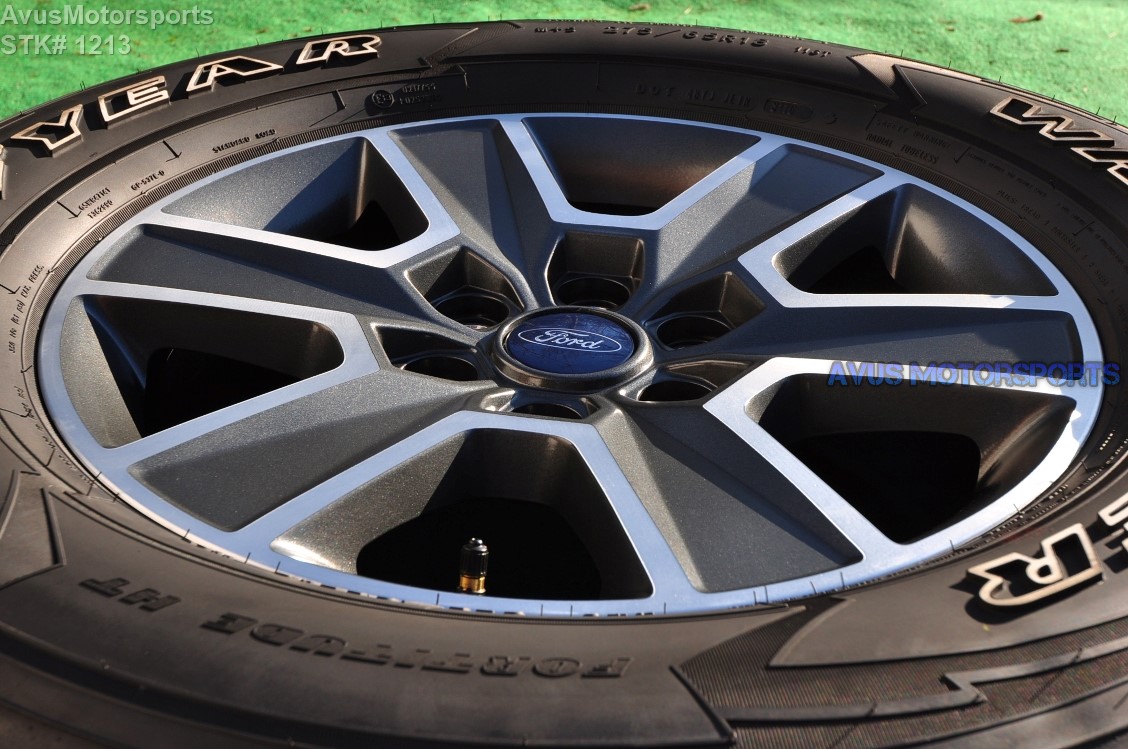 18" Ford F150 OEM Wheels Factory Lariat FX4 Sport Goodyear 275/65r18 Tires 2017 FL341007CA