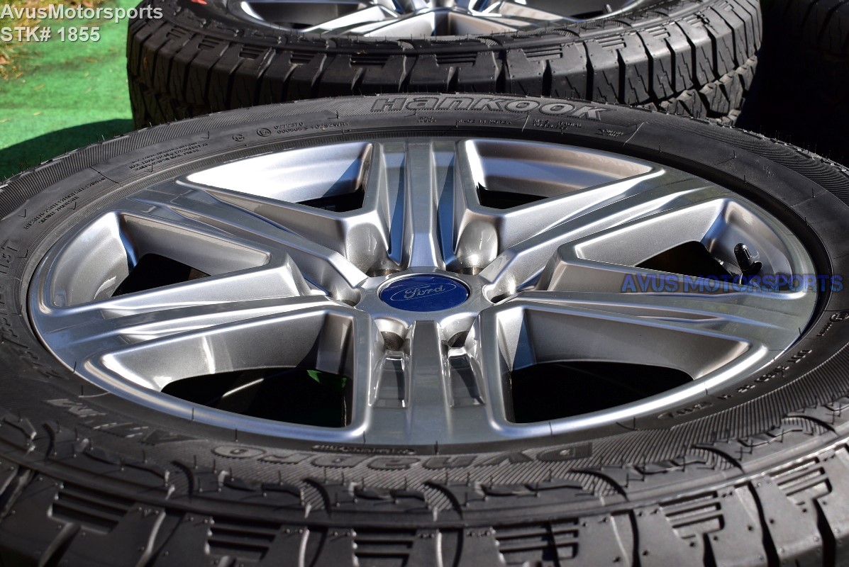 Hankook Dynapro Atm 275 55r20 >> 20" Ford F150 OEM Factory FX4 XLT Lariat Wheels Tires Expedition 2017 2018 Hankook Dynapro Atm 275 55r20 >> 20" Ford F150 OEM Factory FX4 XLT Lariat Wheels Tires Expedition 2017 2018