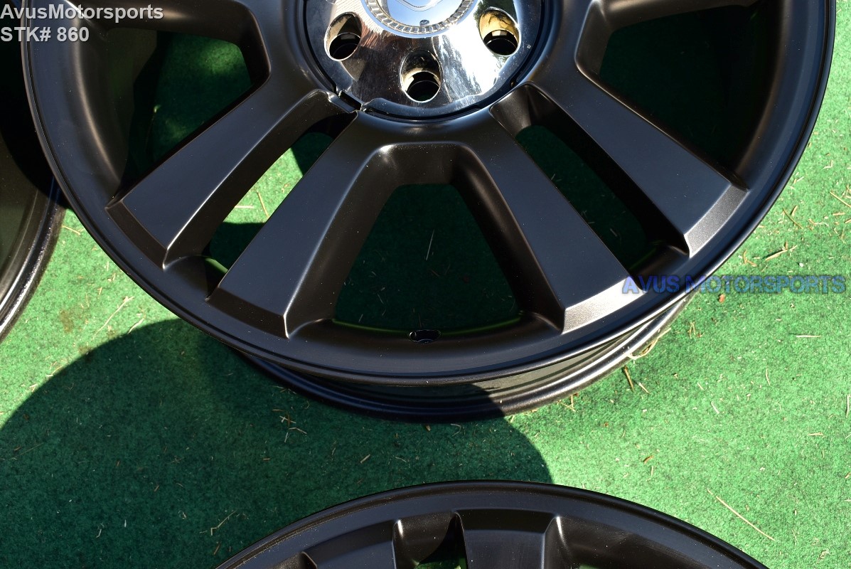 22" Ford F150 Harley Davidson Edition OEM Factory Wheels Expedition Satin Black