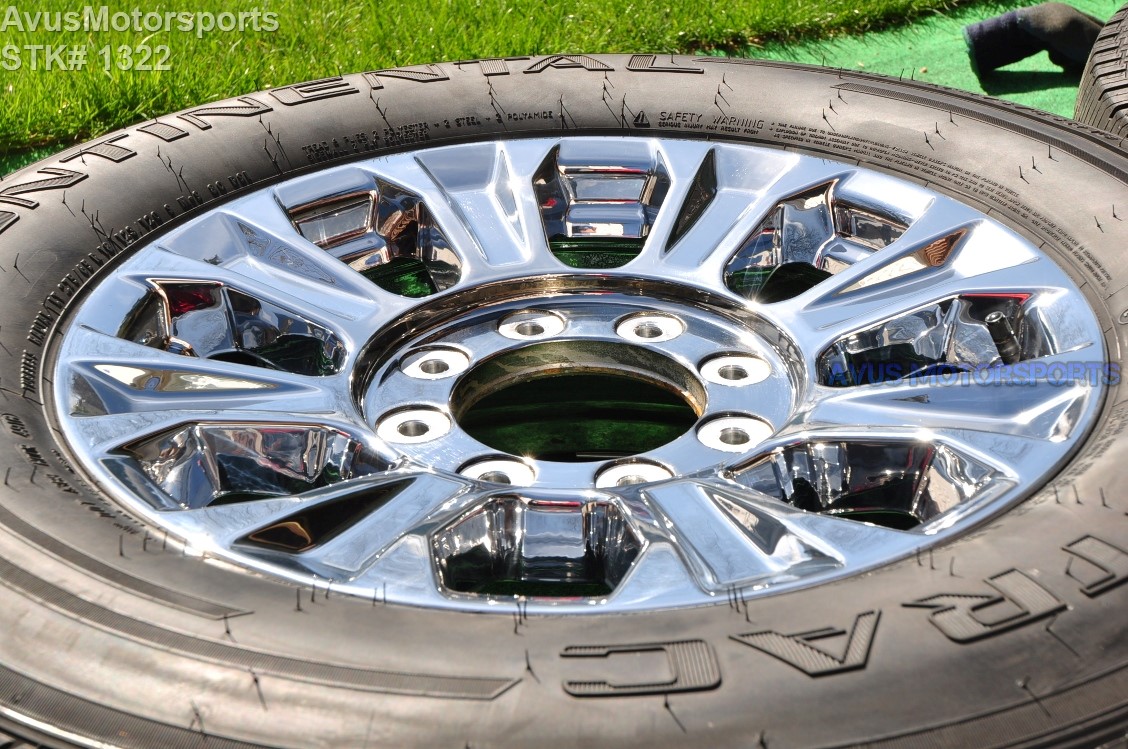 2017 Ford F250 Super Duty 18" Chrome OEM Factory Wheels F350 Lariat