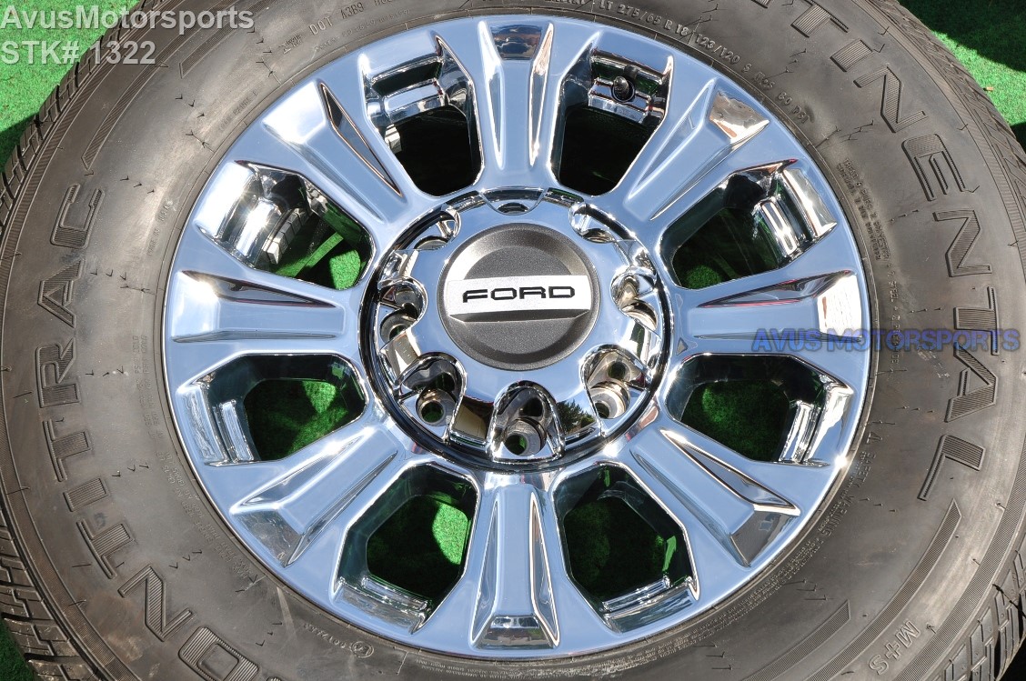 2016 Ford Super Duty >> 2017 Ford F250 Super Duty 18" Chrome OEM Factory Wheels F350 Lariat 2016 2015 2016 Ford Super Duty >> 2017 Ford F250 Super Duty 18" Chrome OEM Factory Wheels F350 Lariat 2016 2015