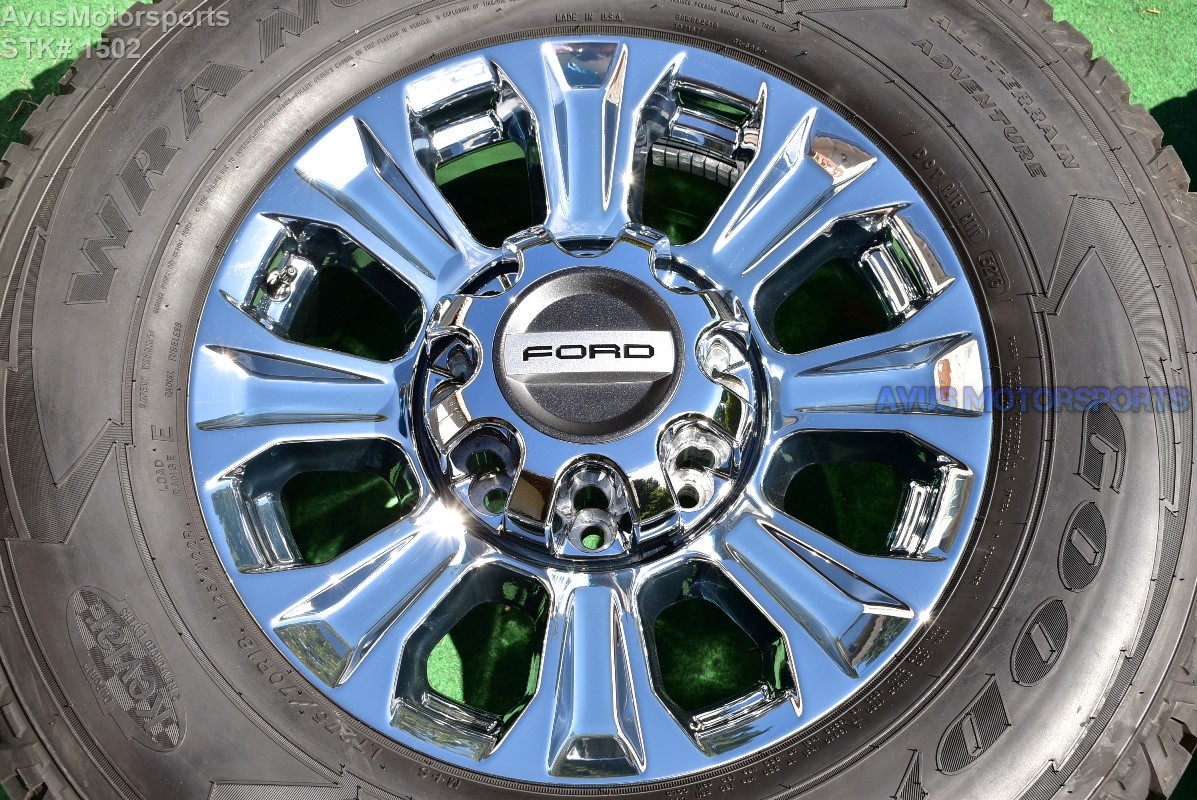 2017 Ford F250 Super Duty 18" Chrome OEM Factory Wheels F350 Lariat