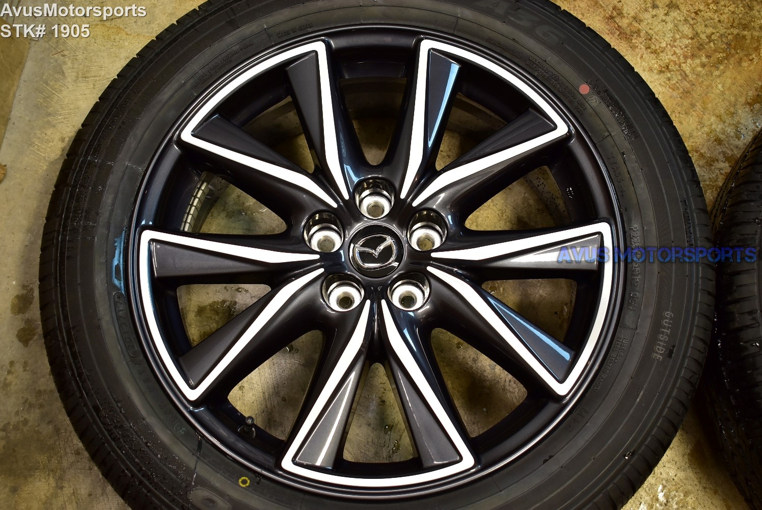 2018 Mazda CX5 OEM 19" Factory Wheels and Toyo Tires p225/55r19 CX5