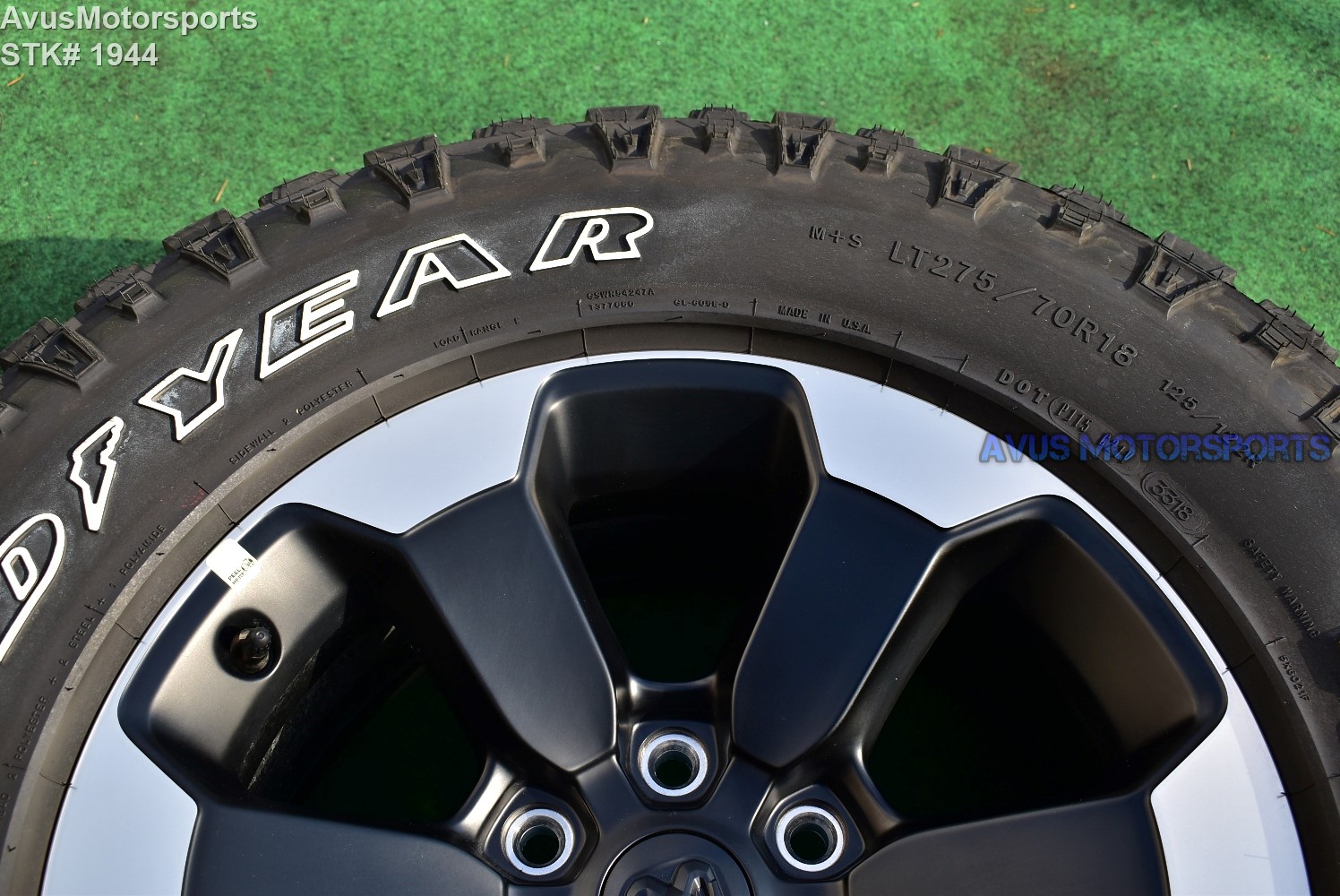 18" Dodge Ram 1500 REBEL OEM Factory Wheels Genuine 2019 ...