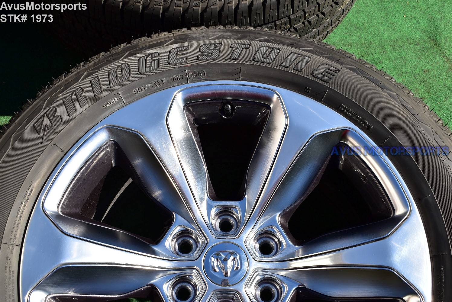 20 Dodge Ram Limited OEM Factory Polished Wheels 1500 Genuine 2019 Tires