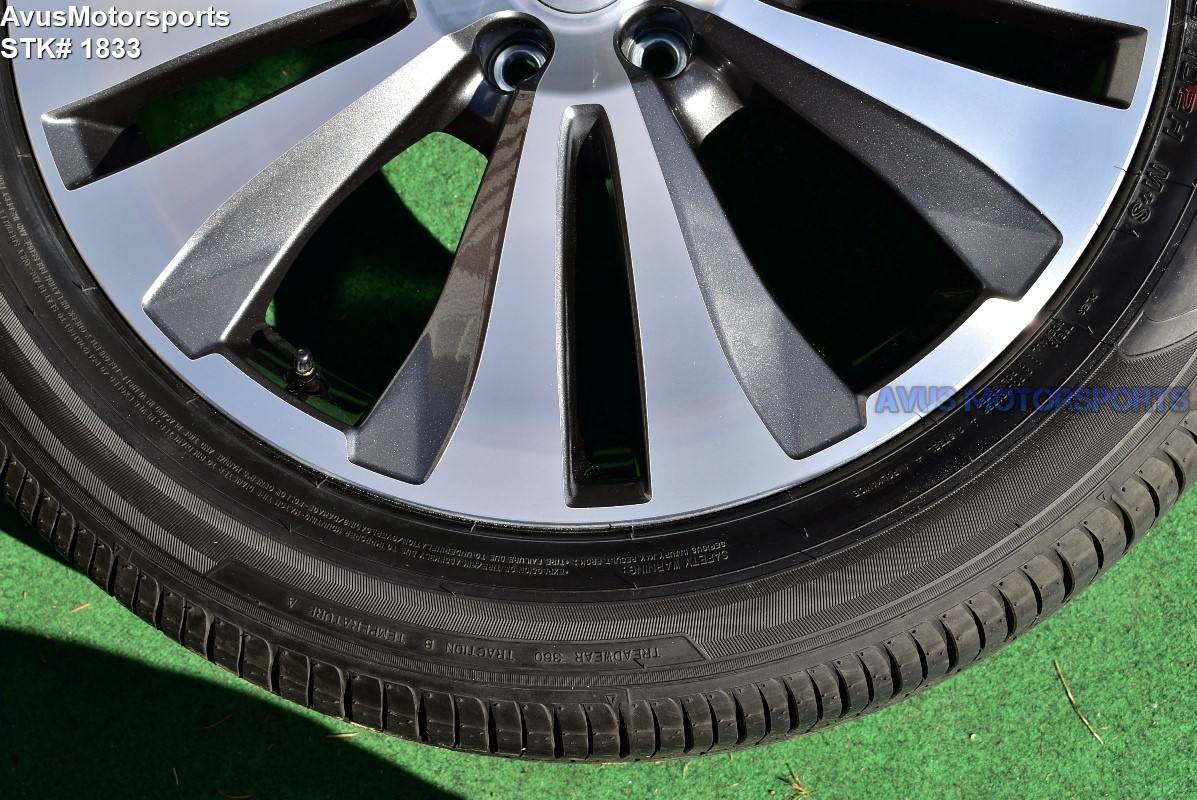 20" Subaru Ascent Limited OEM Factory Wheels 245/50R20 Tires 2019 Genuine