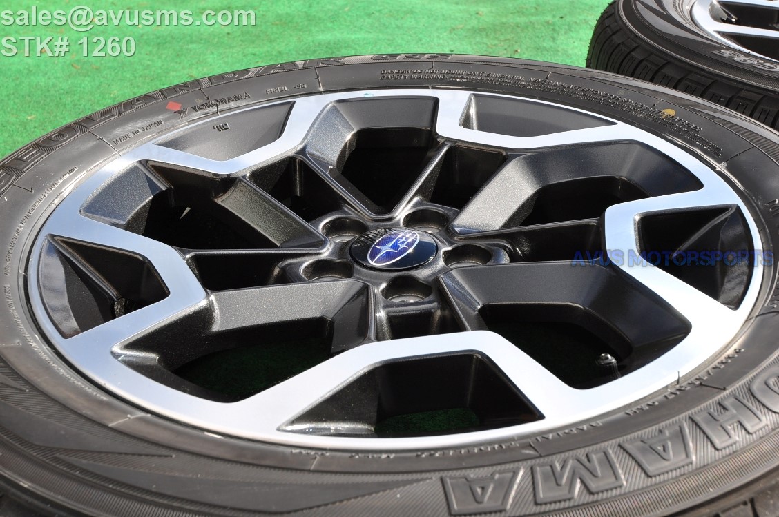 2017 Subaru XV Crosstrek OEM 17" Factory Wheels Yokohama ...
