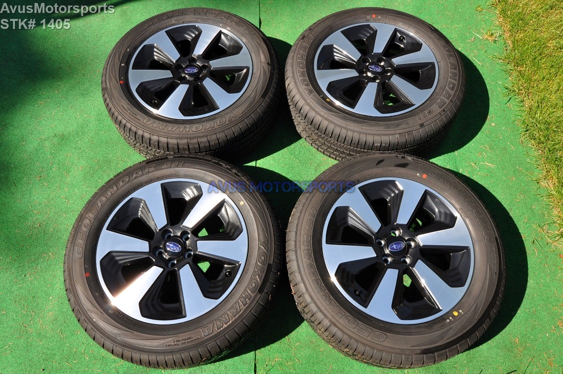 2017 Subaru Forester OEM 17" Factory Wheels P225/60R17 Tires S04701