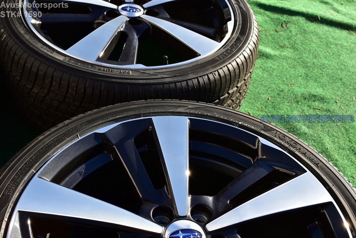 18" Subaru Impreza Sport 18" OEM Factory Wheels & Tires