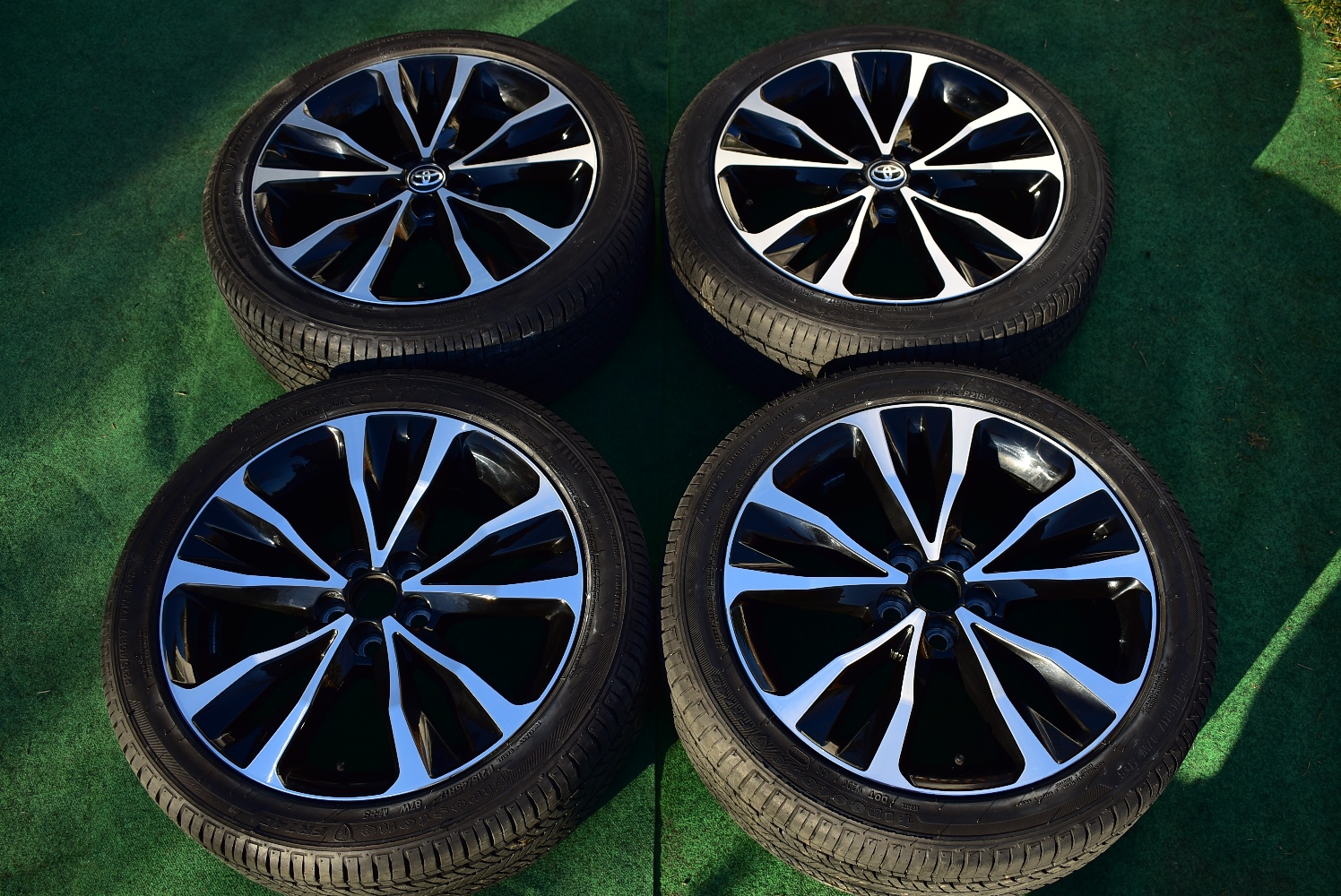 17" Toyota Corolla S Factory OEM Wheels Firestone P215/45R17 2017 Prius