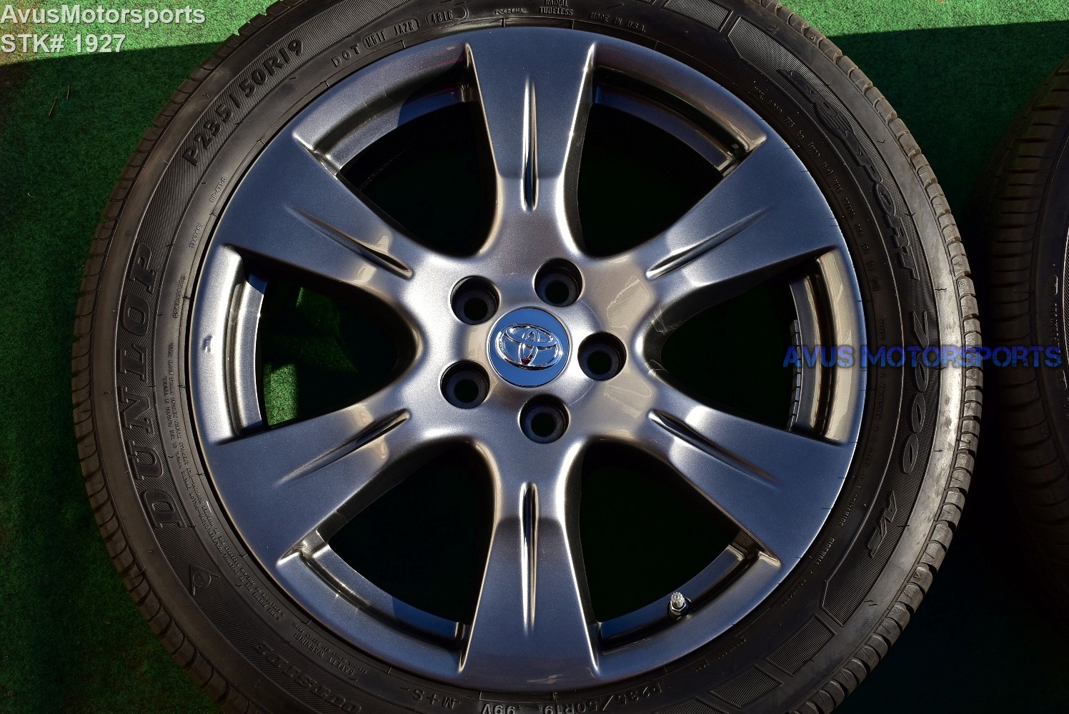 Toyota Sienna SE OEM 19" Factory Wheels Tires P235/50r19 2017