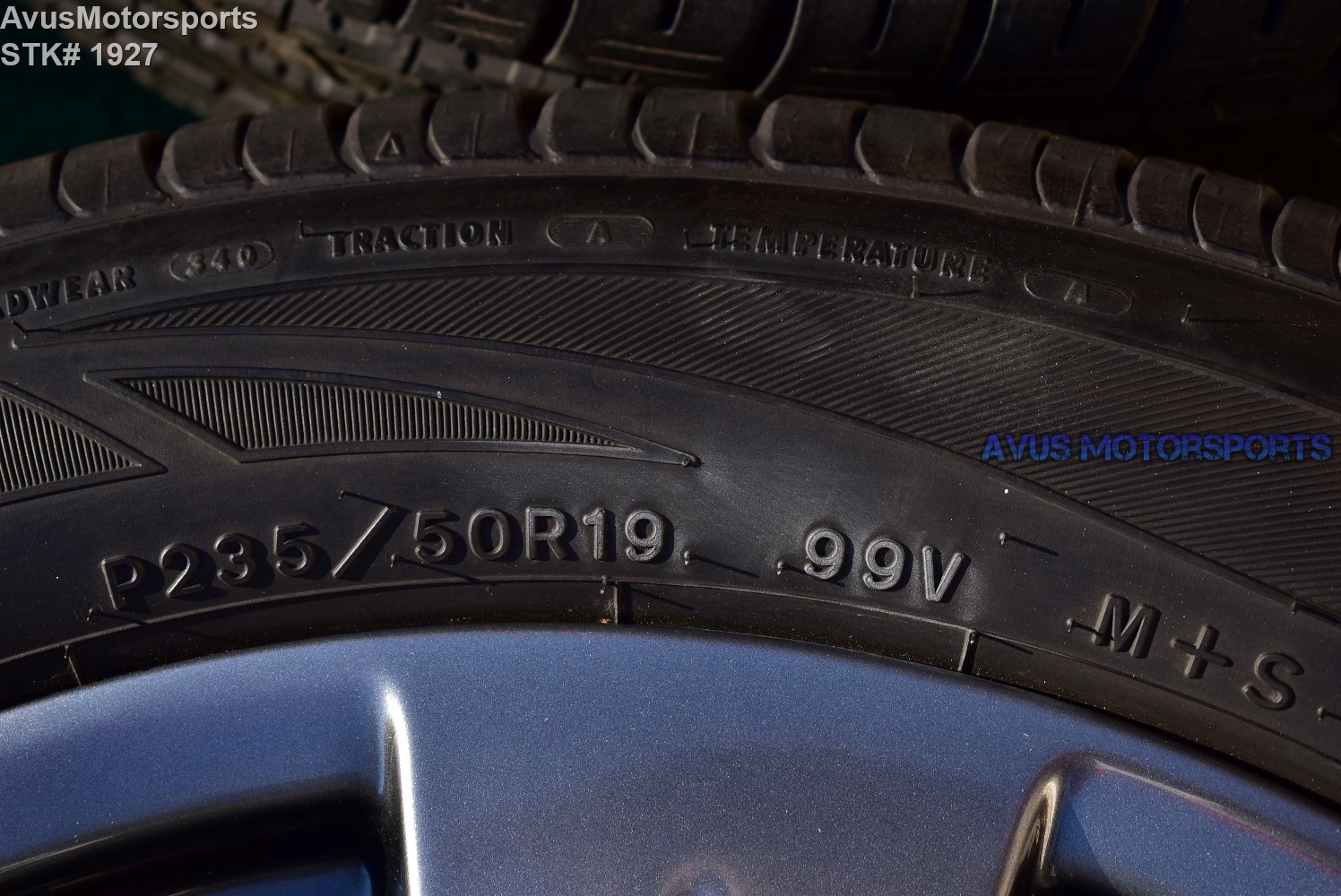 Toyota Sienna SE OEM 19" Factory Wheels Tires P235/50r19 2017