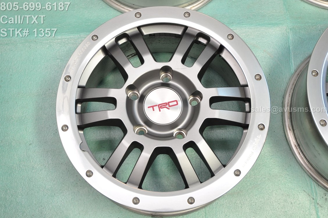 Toyota Tundra Rock Warrior 17" Factory Oem Wheels Sequoia Land Cruiser