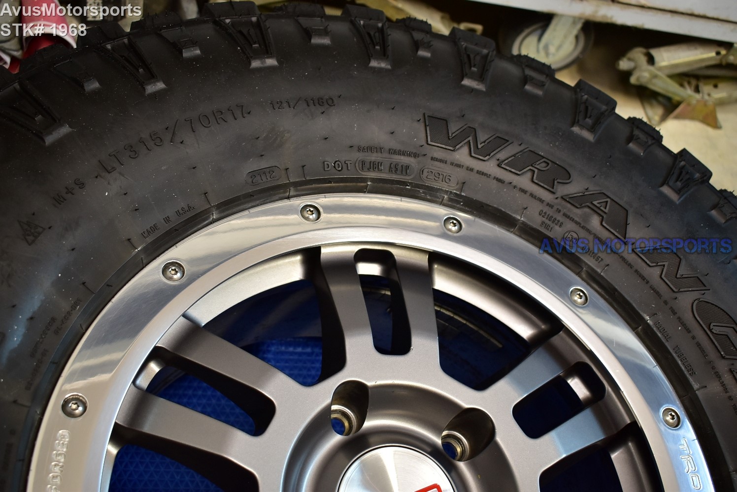 17" Toyota Tundra Rock Warrior OEM TRD Wheels Sequoia Land Cruiser