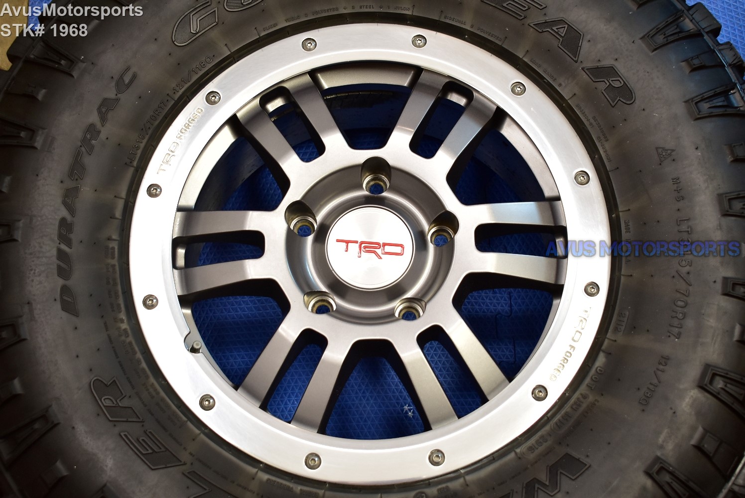 17" Toyota Tundra Rock Warrior OEM TRD Wheels Sequoia Land Cruiser