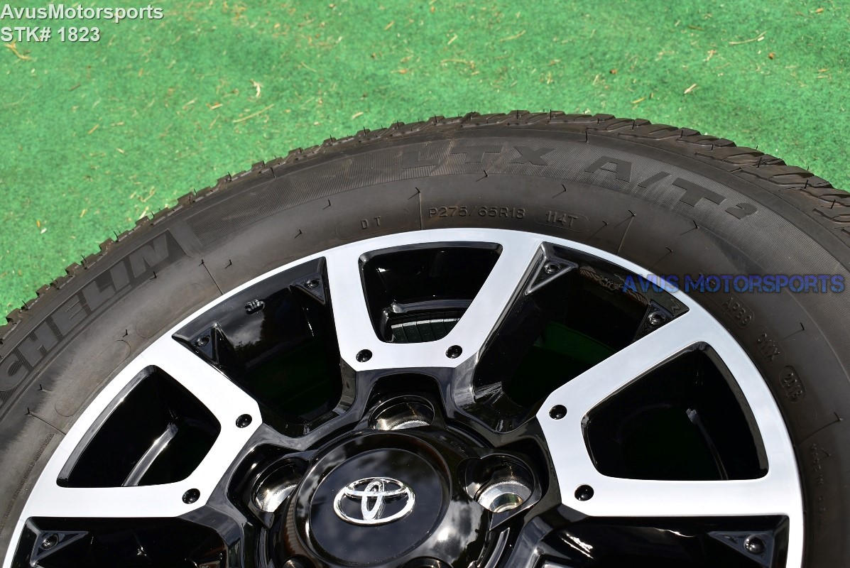 P275 65r18 Tires >> 18" Toyota Tundra Off Road OEM Factory Wheels Tires TRD ... P275 65r18 Tires >> 18" Toyota Tundra Off Road OEM Factory Wheels Tires TRD ...