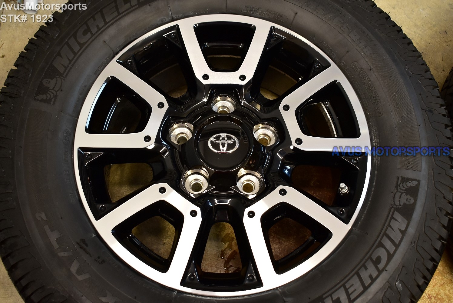 18" Toyota Tundra Off Road OEM Factory Wheels Tires TRD offroad Sequoia