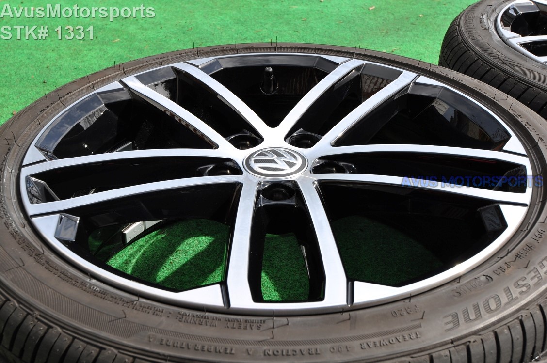 18" Volkswagen Golf GTI OEM Factory Nogaro Wheels and p225 ...