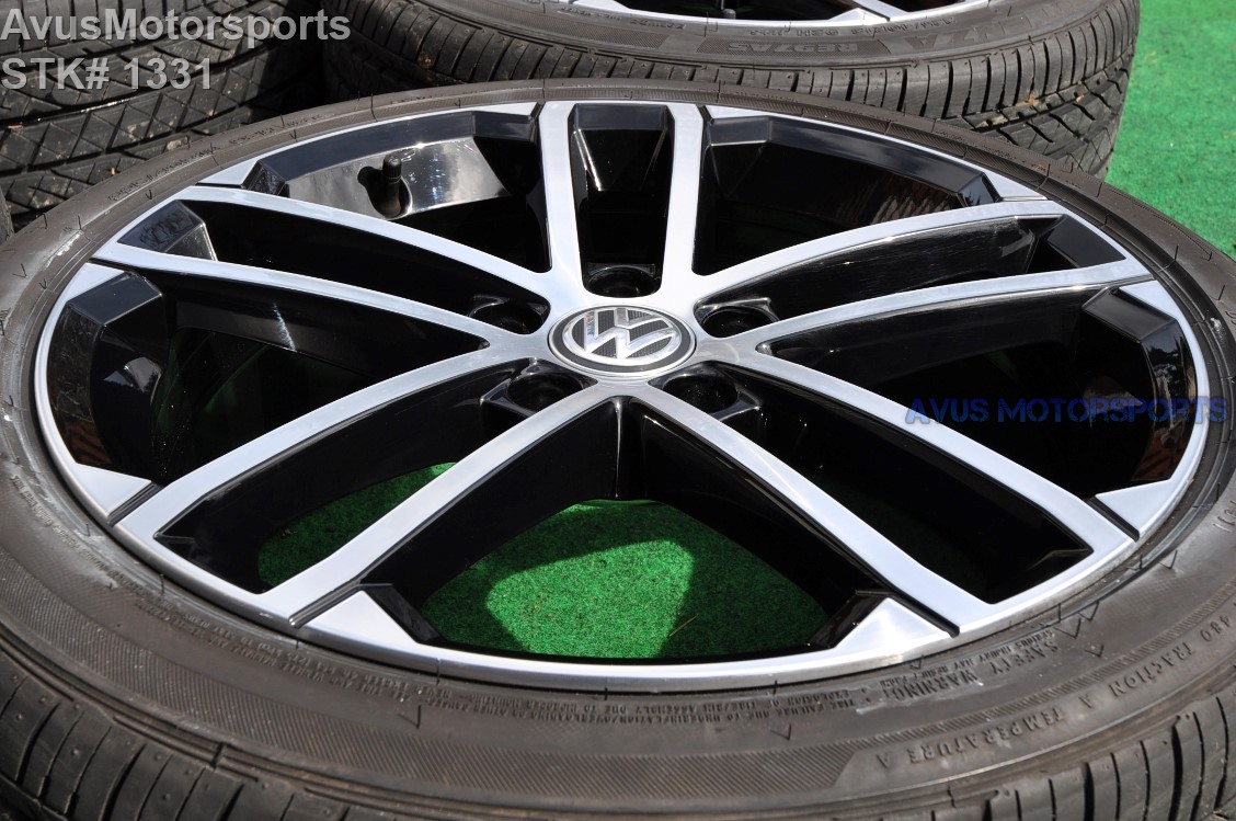 18" Volkswagen Golf GTI OEM Factory Nogaro Wheels and p225 ...