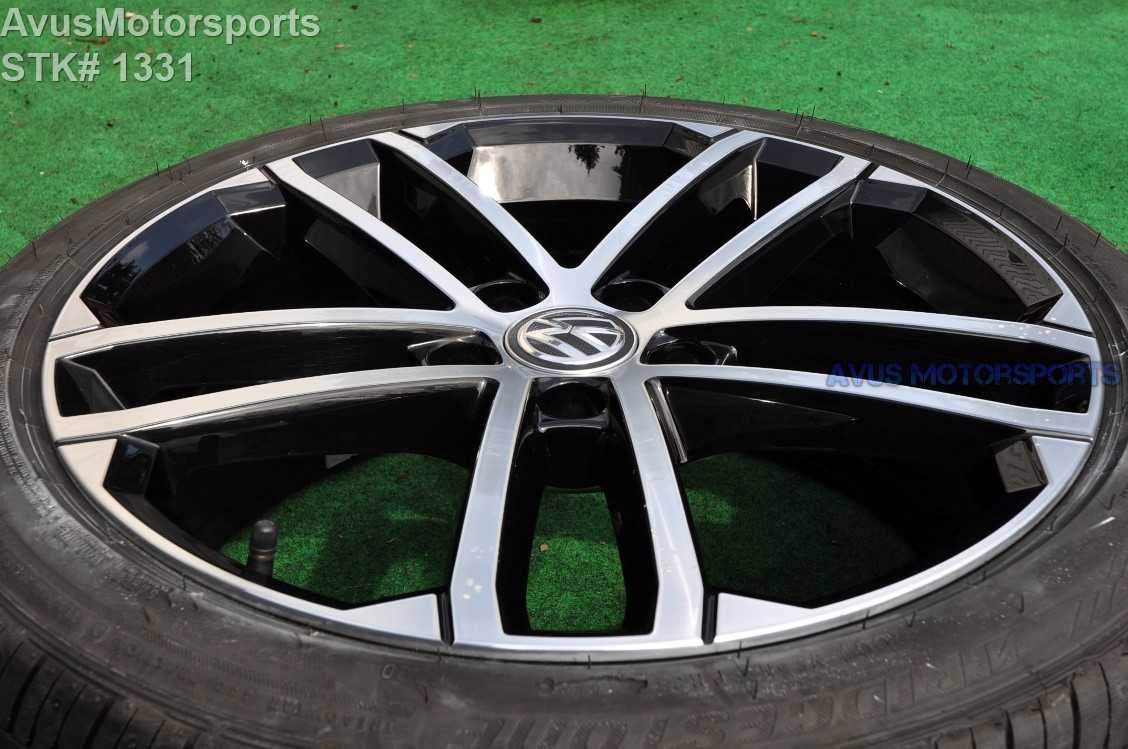 18" Volkswagen Golf GTI OEM Factory Nogaro Wheels and p225 ...