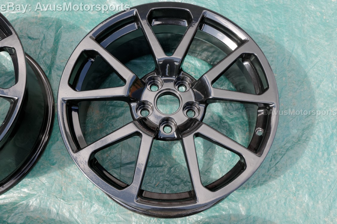 2009 Cadillac Cts V 19 Quot Oem Factory Wheels Black Sts Ctsv