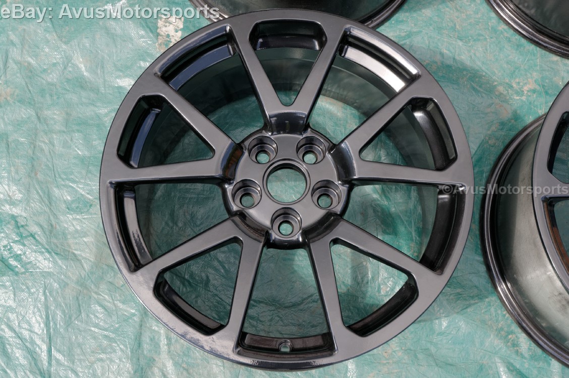 2009 Cadillac Cts V 19 Quot Oem Factory Wheels Black Sts Ctsv