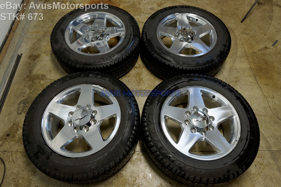 2015 Chevy Silverado 2500 3500 Hd 20 U0026quot Oem Wheels Tires Gmc