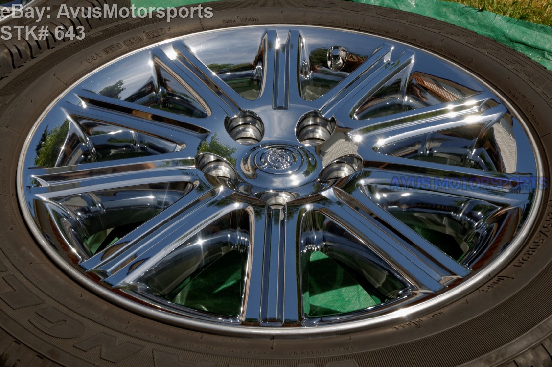 Chrysler aspen chrome clad wheels