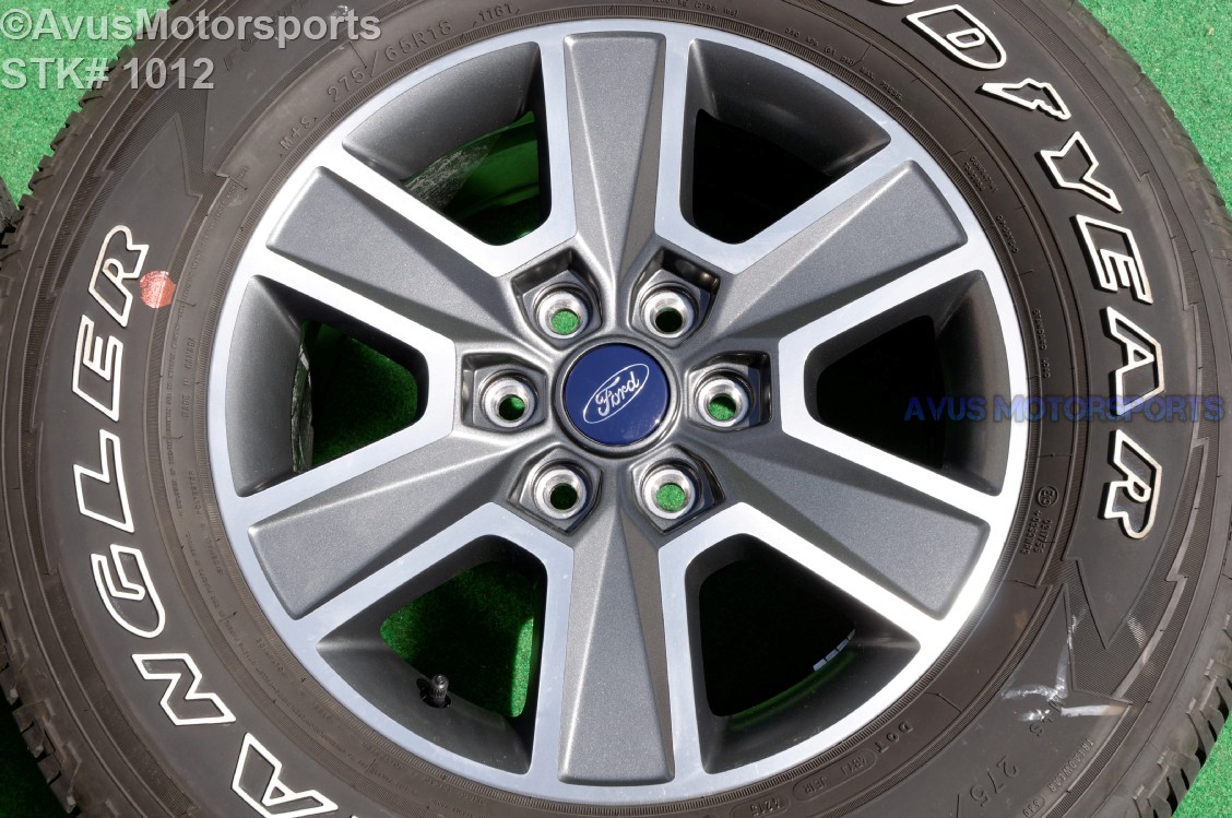 Ford F150 Bolt Pattern >> 18" Ford F150 OEM Wheels Factory Lariat FX4 Sport Goodyear ... Ford F150 Bolt Pattern >> 18" Ford F150 OEM Wheels Factory Lariat FX4 Sport Goodyear ...