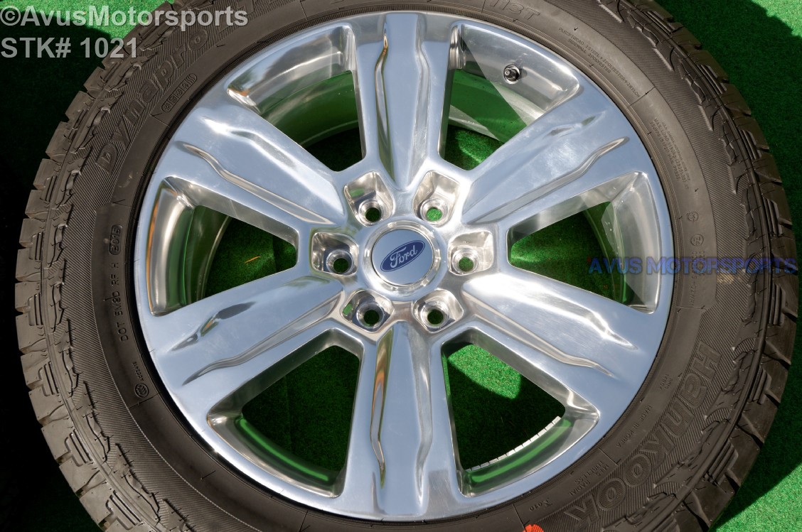 Ford F150 Bolt Pattern >> 20" Ford F150 OEM Factory Polished Platinum Wheels & Tires Expedition 2016 | eBay Ford F150 Bolt Pattern >> 20" Ford F150 OEM Factory Polished Platinum Wheels & Tires Expedition 2016 | eBay