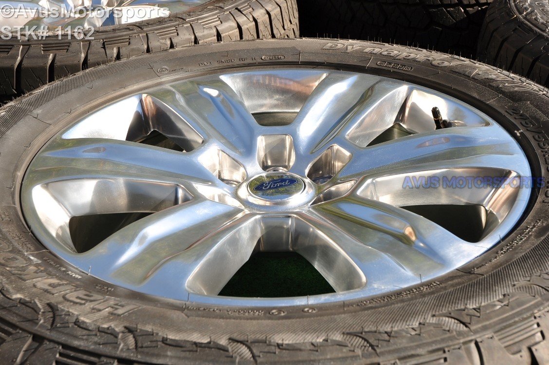Hankook Dynapro Atm 275 55r20 >> 20" Ford F150 OEM Factory Polished Platinum Wheels & Tires Expedition 2016 TPMS | eBay Hankook Dynapro Atm 275 55r20 >> 20" Ford F150 OEM Factory Polished Platinum Wheels & Tires Expedition 2016 TPMS | eBay