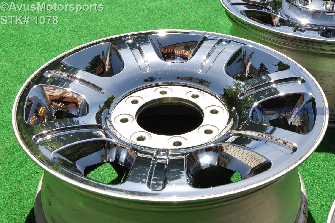 20" Ford F250 Super Duty OEM Factory Wheel F350 CHROME CLAD CC3J1007