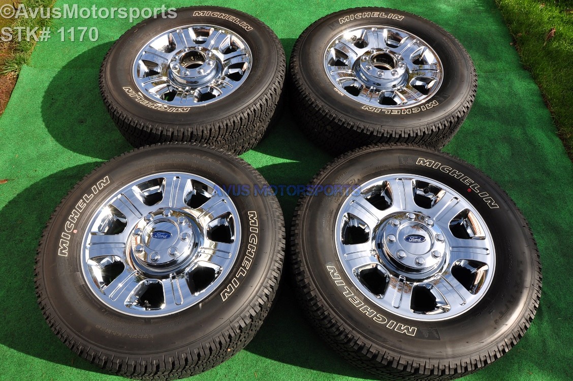 20" Ford F350 Super Duty Platinum OEM Factory Chrome Clad