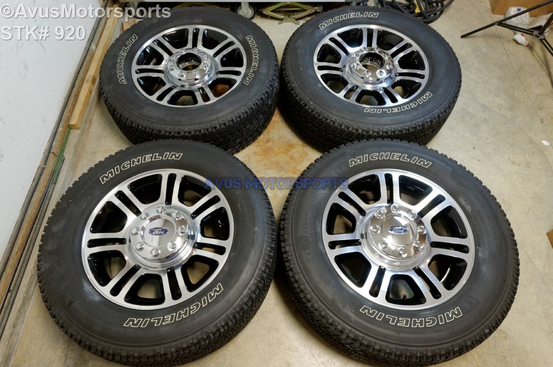 2016 Ford F350 Super Duty Platinum 20" OEM Polished Wheels