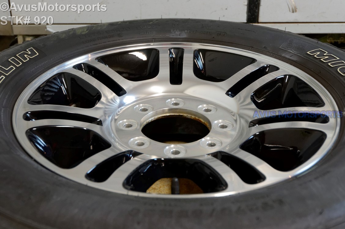 2016 Ford F350 Super Duty Platinum 20" OEM Polished Wheels