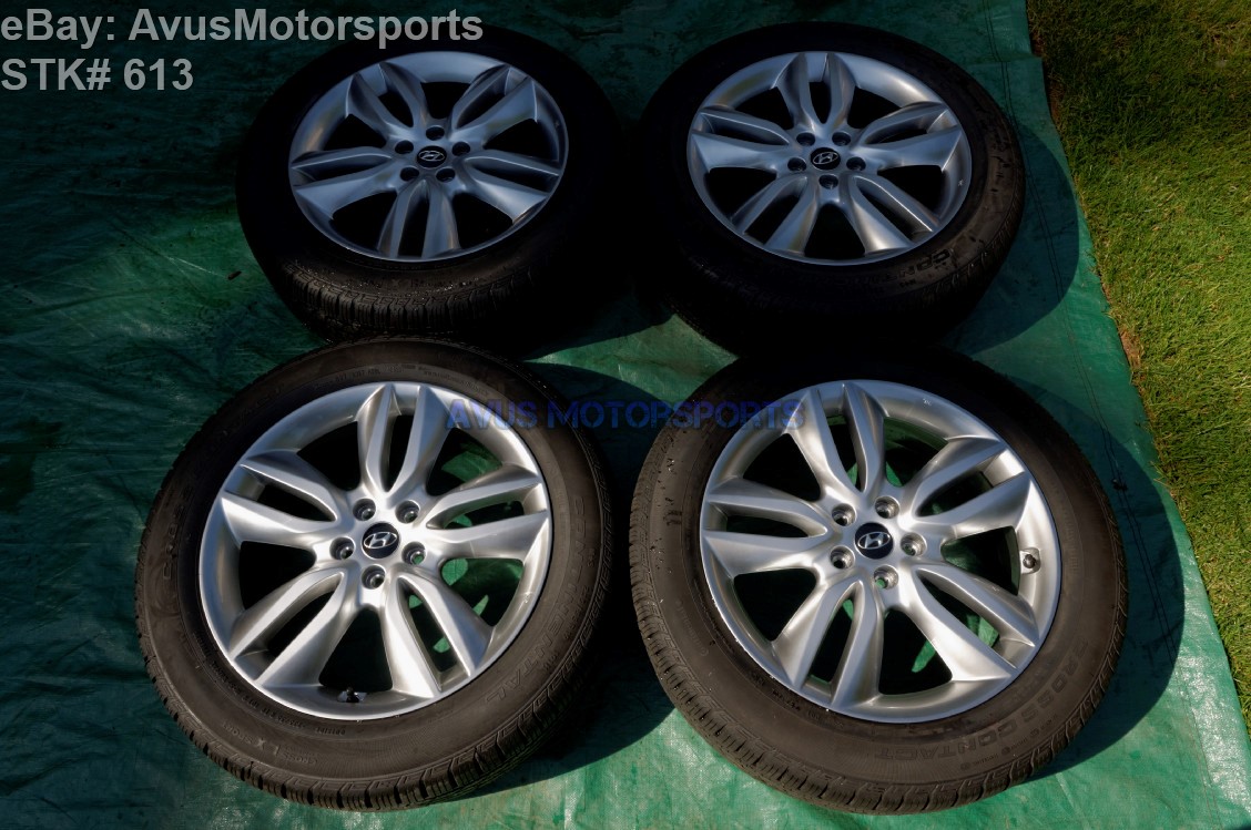2013 Hyundai Santa Fe 19" Factory OEM Wheels Tires Tucson Veracruz 2014 2015 | eBay 2013 Hyundai Santa Fe Sport Bolt Pattern