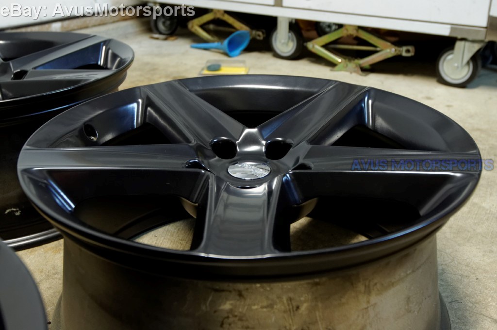 Jeep grand cherokee powder coated wheels #4