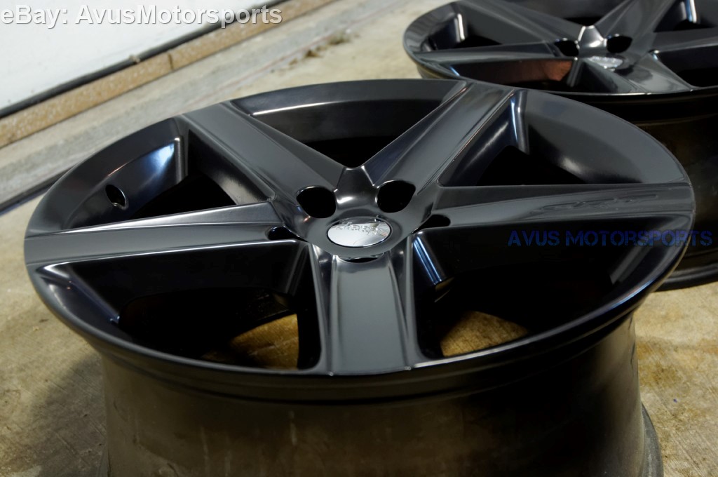 Jeep grand cherokee powder coated wheels #3