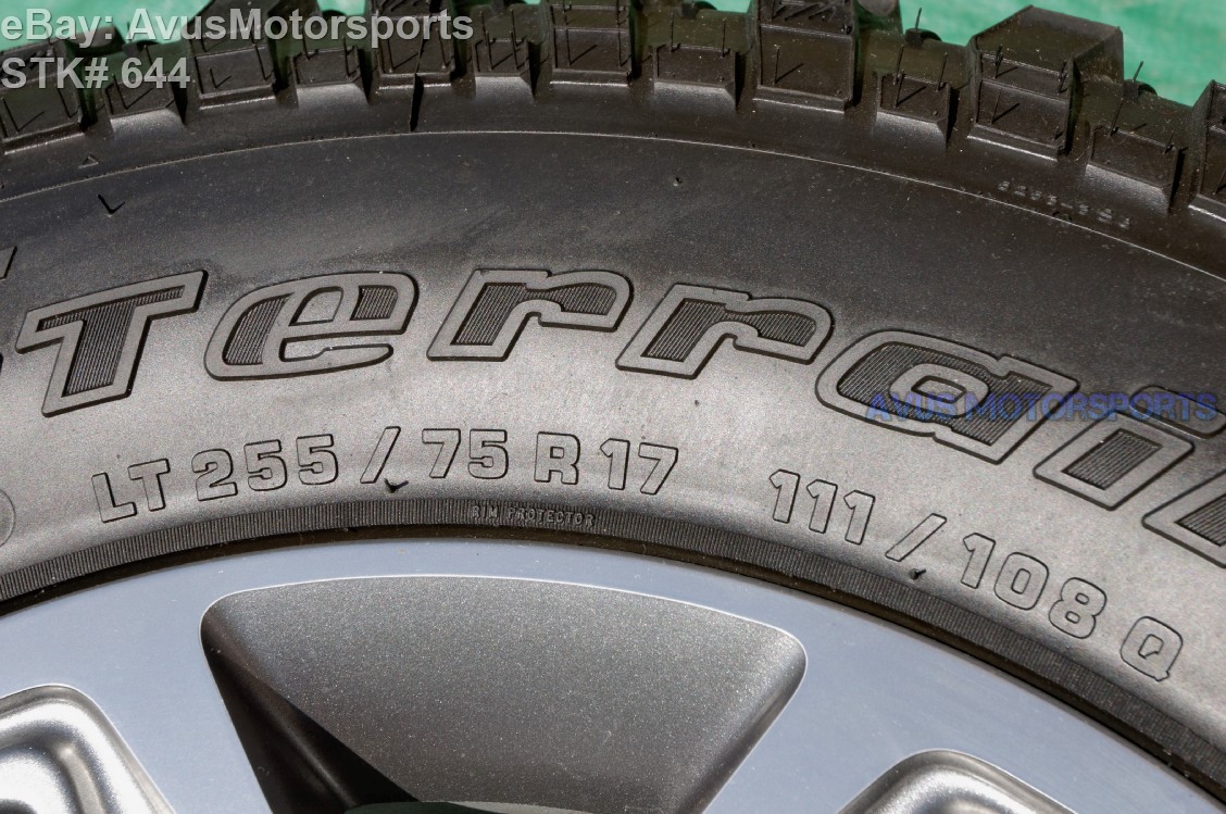 17 Inch stock jeep wheels #5