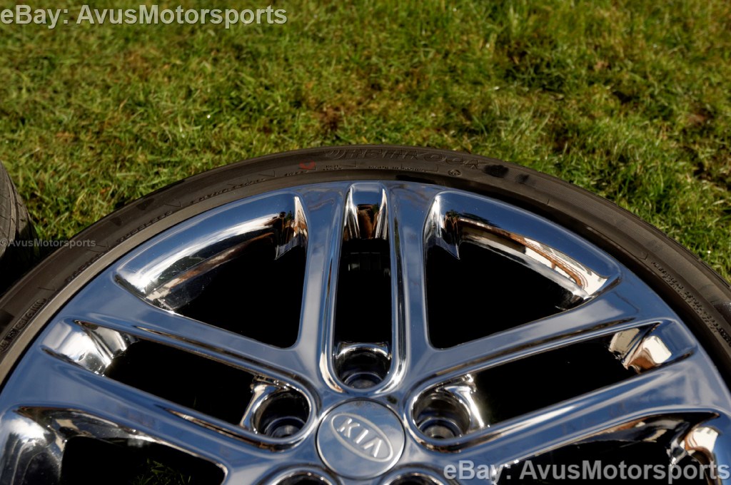 2013 Kia Optima SXL 18" Chrome Factory OEM Wheels & Tires Soul Amanti 2012 2011 eBay