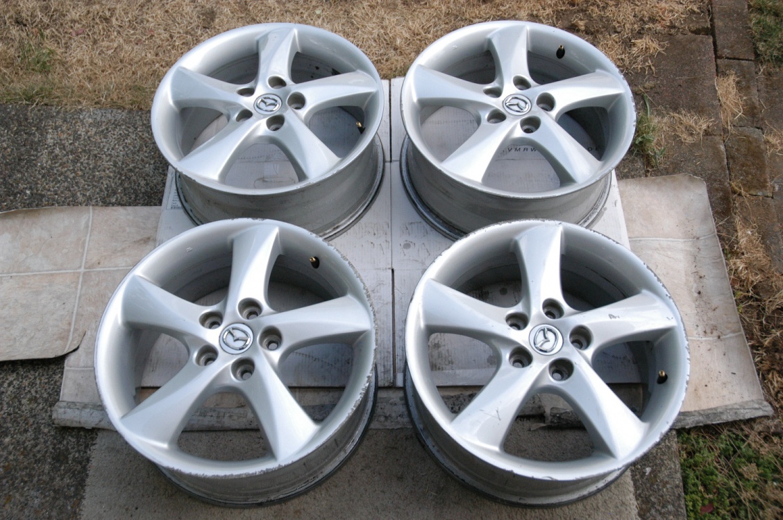 2004 Mazda 6 OEM 17" Factory Wheels 2003 9965207070 5m81-1007-ba | eBay