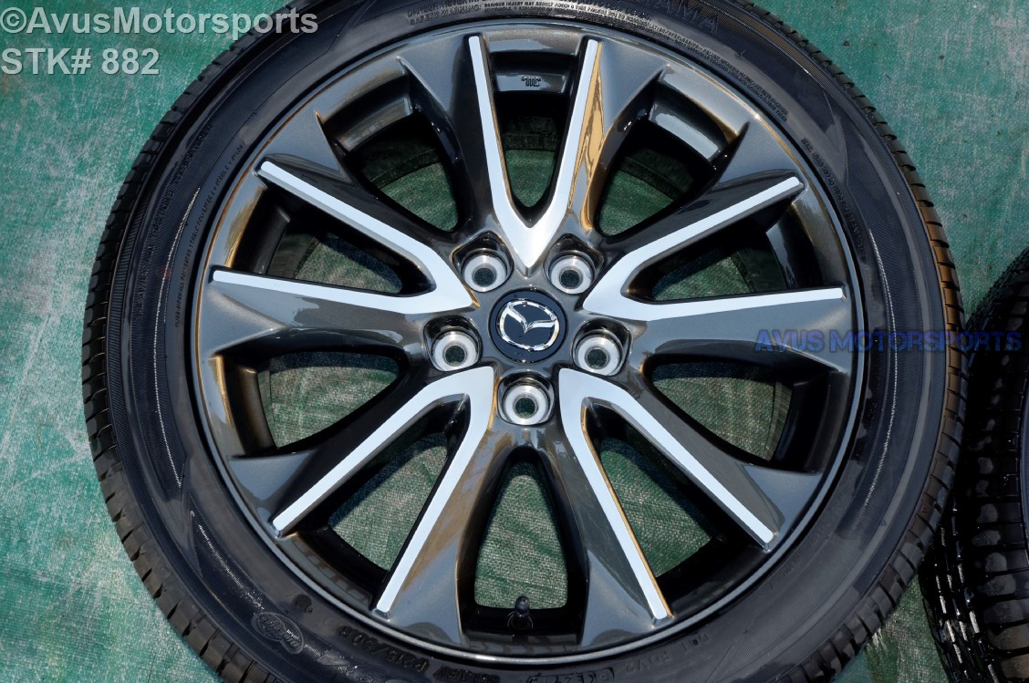 2016 Mazda CX 3 OEM 18" Factory Wheels & P215 50R18 Tires