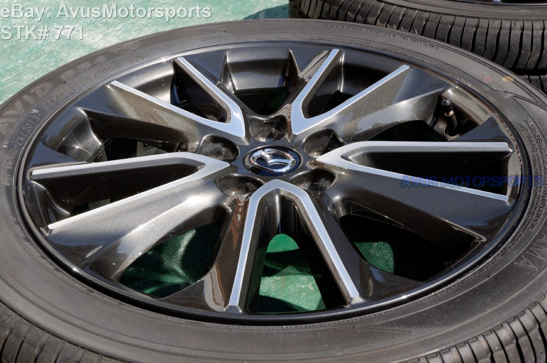 2016 Mazda CX 3 OEM 18" Factory Wheel & P215 50R18 Tire