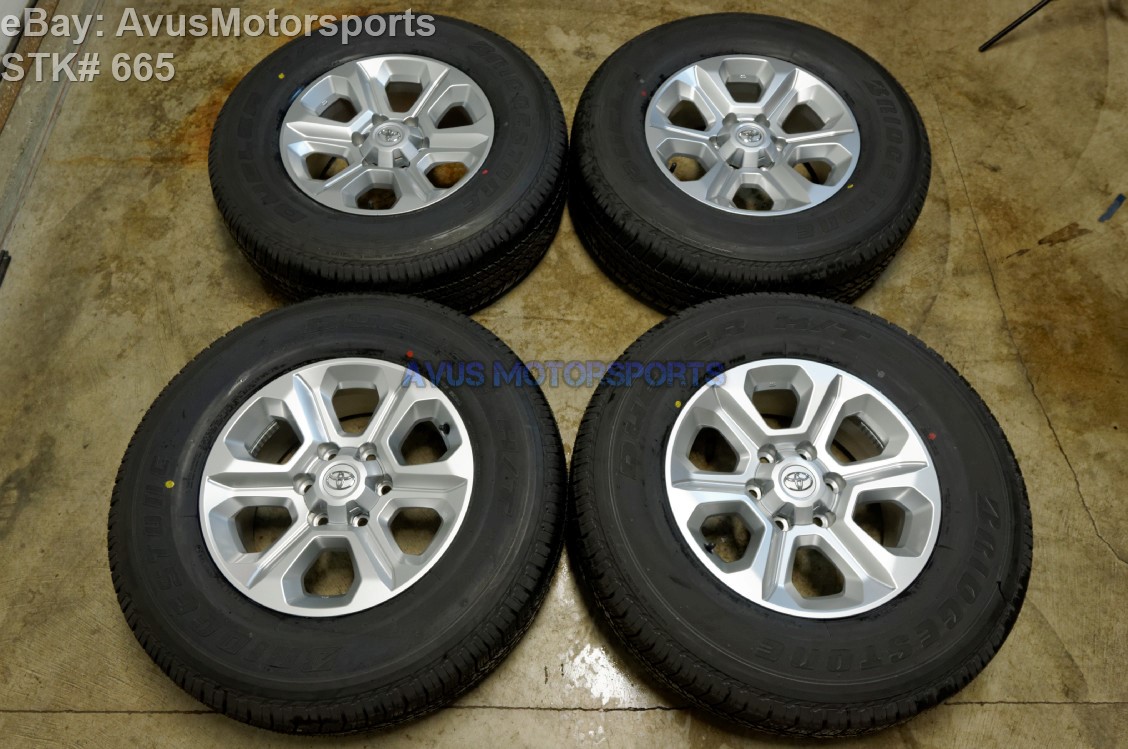 2015 TOYOTA 4RUNNER OEM FACTORY 17" TRD WHEELS SR5 FJ Land Cruiser