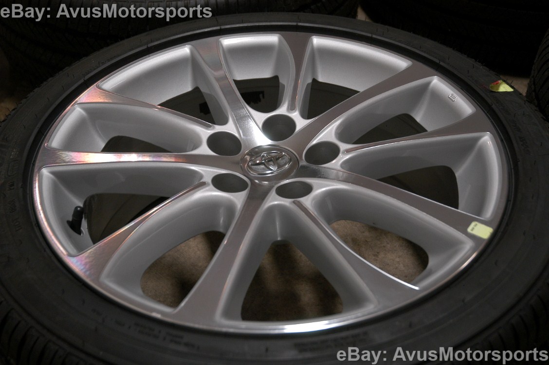 2014 Toyota Avalon OEM 18" Wheels Tires Solara Camry lexus IS300 IS250