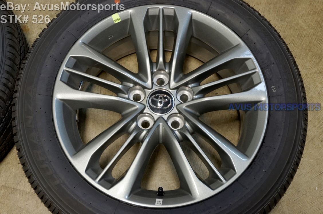 NEW 2015 Toyota Camry OEM 17" Factory Wheels Tires Solara Avalon 2012